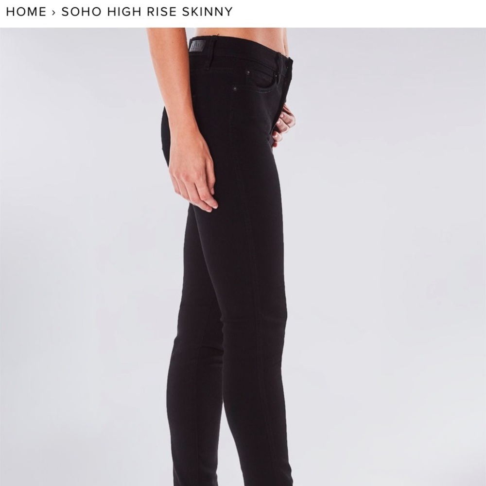 soho high rise black skinny jeans